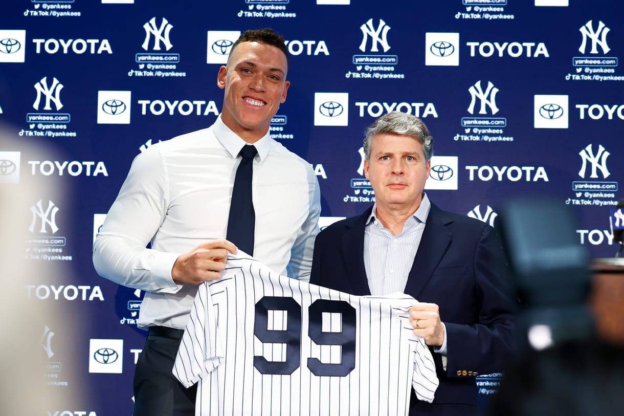 MLB: New York Yankees-Aaron Judge press conference