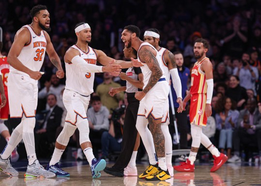 NBA: Atlanta Hawks at New York Knicks