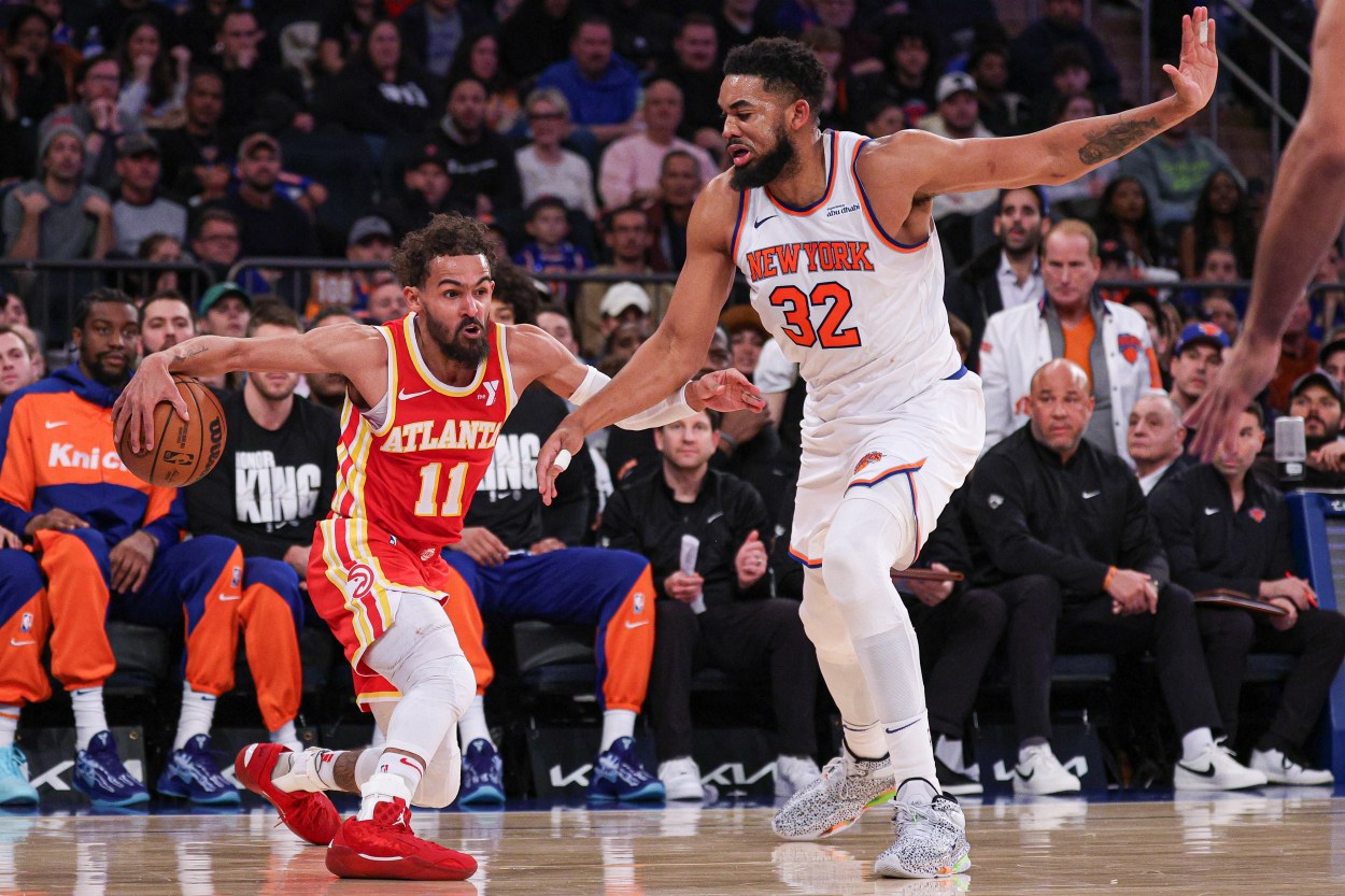 NBA: Atlanta Hawks at New York Knicks