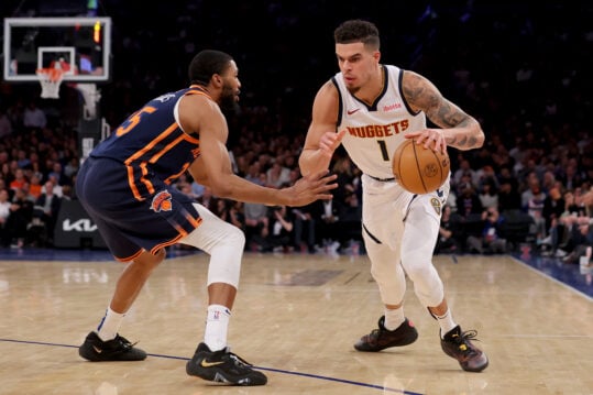 NBA: Denver Nuggets at New York Knicks