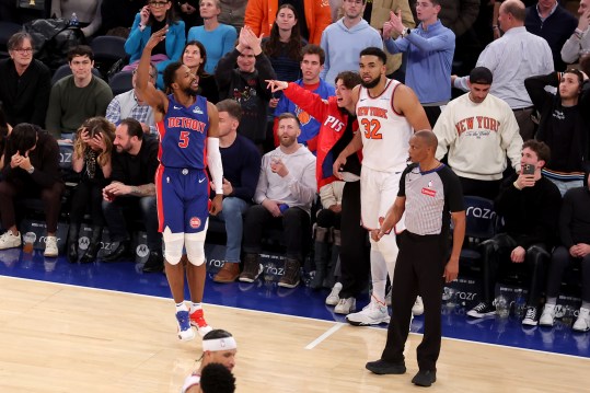 NBA: Detroit Pistons at New York Knicks