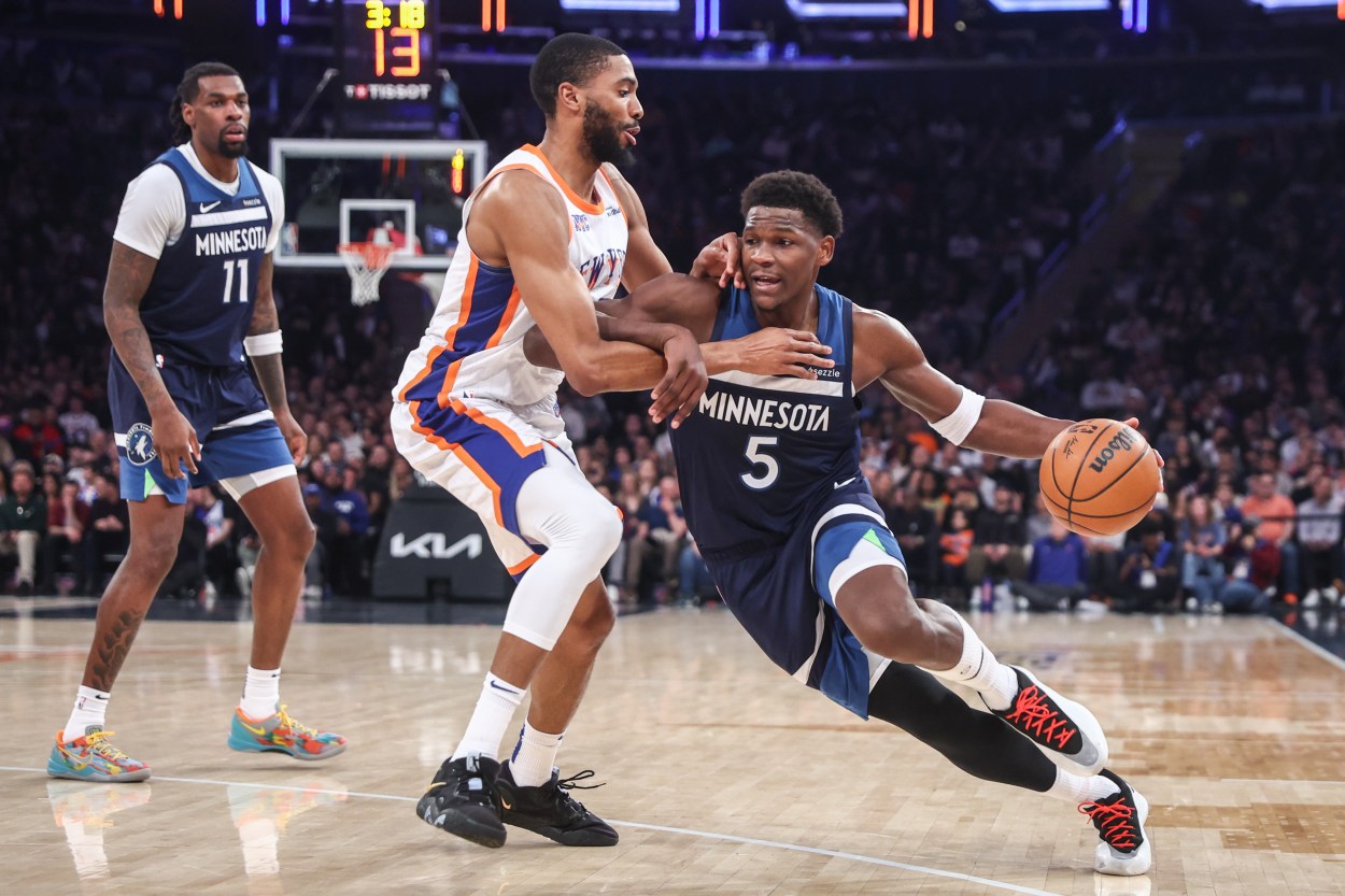 NBA: Minnesota Timberwolves at New York Knicks