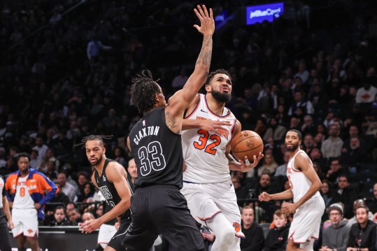 NBA: New York Knicks at Brooklyn Nets