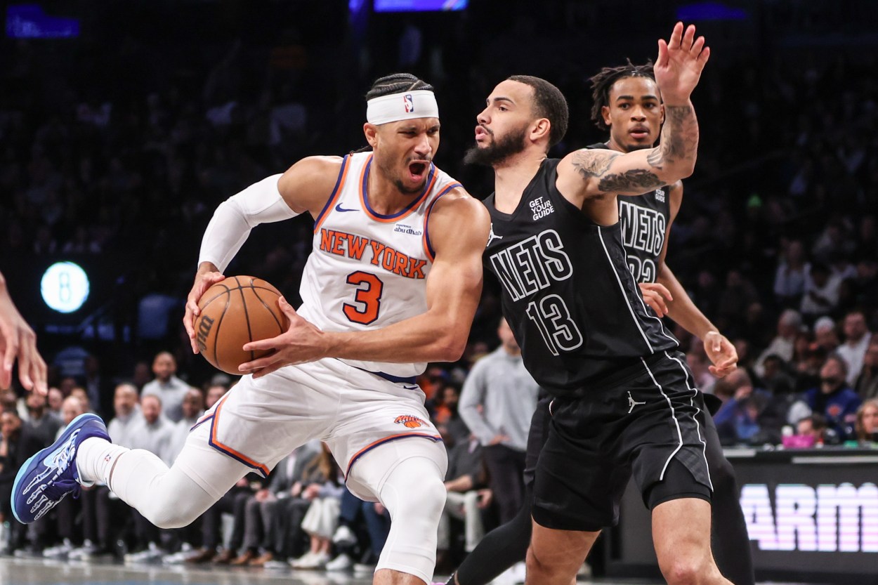 NBA: New York Knicks at Brooklyn Nets