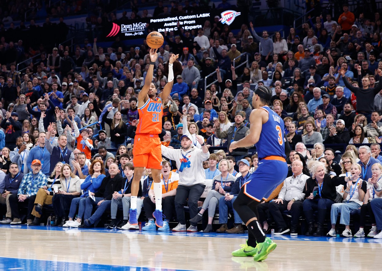 NBA: New York Knicks at Oklahoma City Thunder