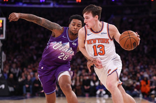 NBA: Utah Jazz at New York Knicks