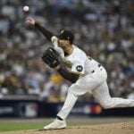 Both the Mets and Braves have reportedly expressed interest in trading for Padres starters Dylan Cease (pictured) and Michael King.