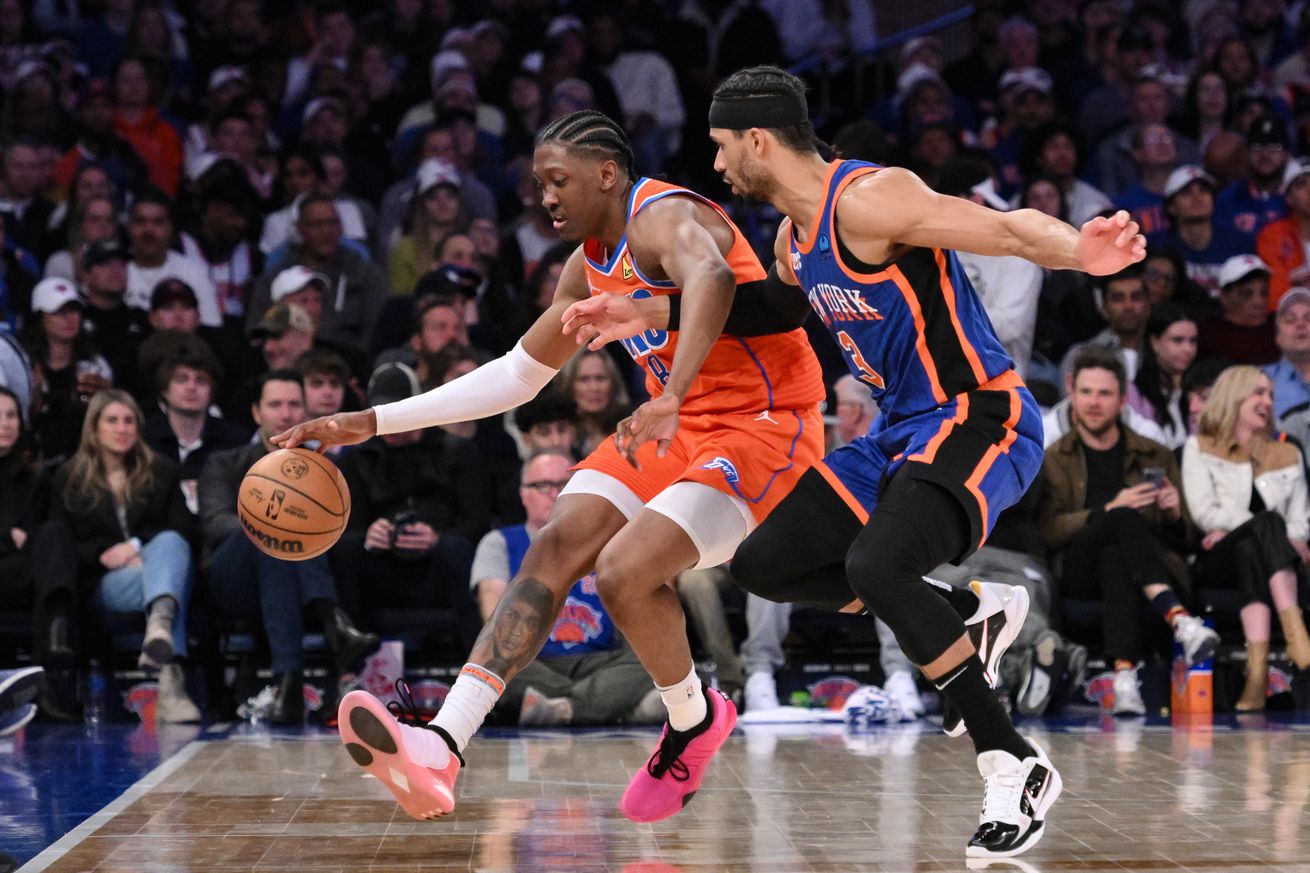 NBA: Oklahoma City Thunder at New York Knicks