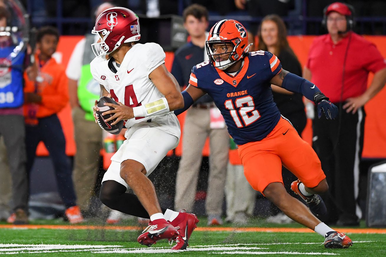 NCAA Football: Stanford at Syracuse