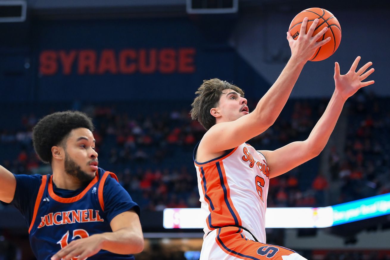 NCAA Basketball: Bucknell at Syracuse