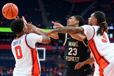 NCAA Basketball: Wake Forest at Syracuse