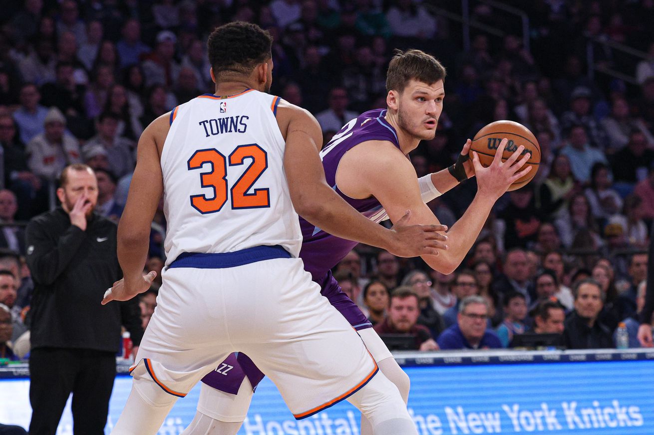 NBA: Utah Jazz at New York Knicks