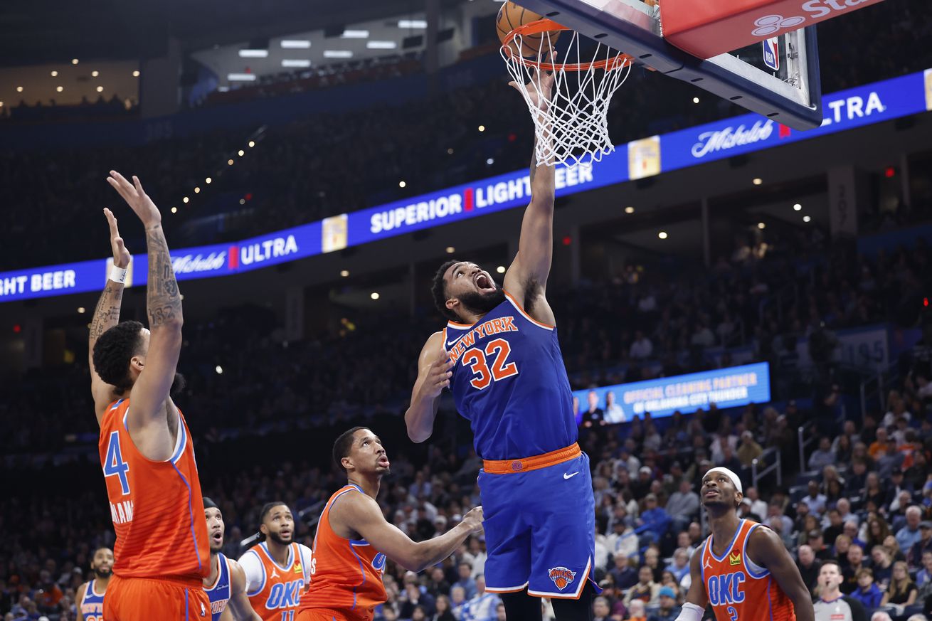 NBA: New York Knicks at Oklahoma City Thunder