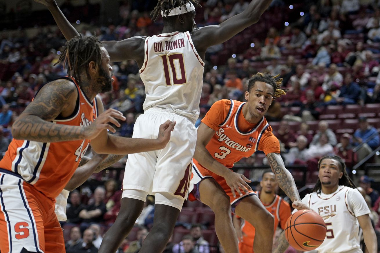 NCAA Basketball: Syracuse at Florida State