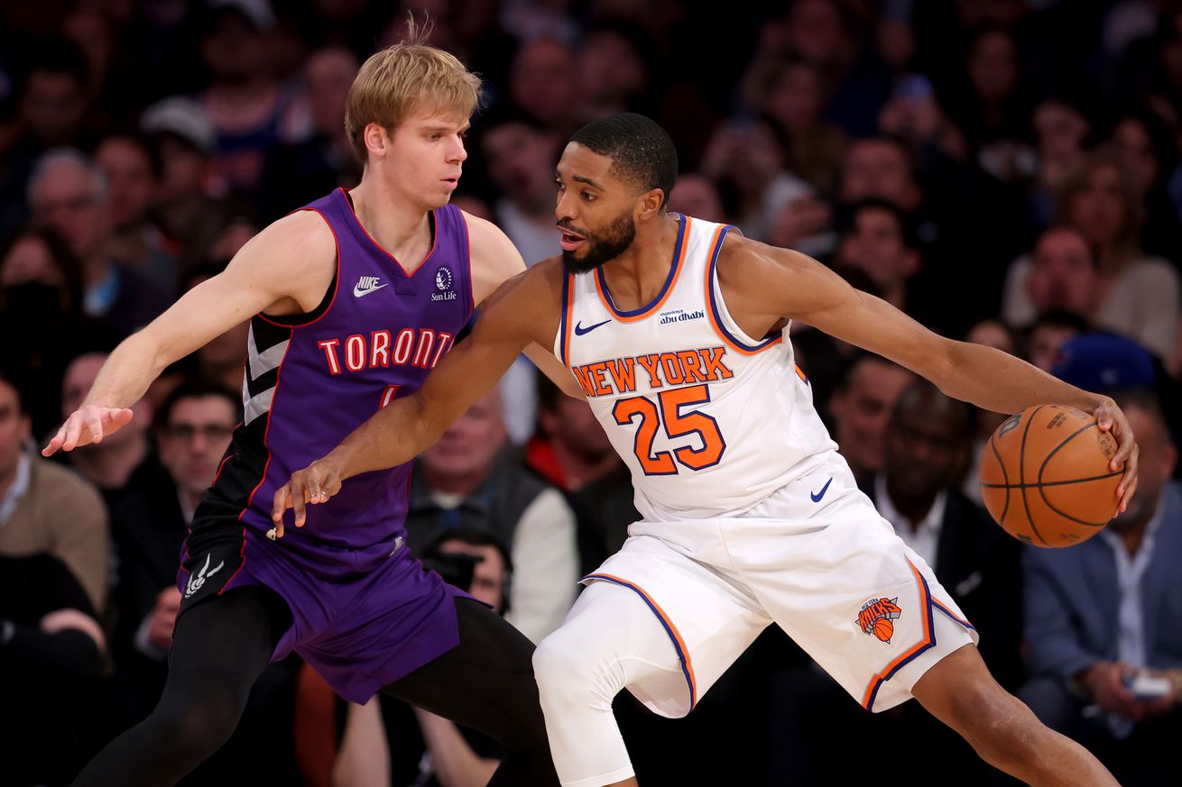 NBA: Toronto Raptors at New York Knicks