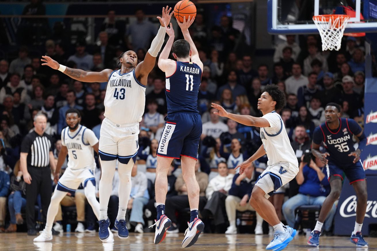 NCAA Basketball: Connecticut at Villanova