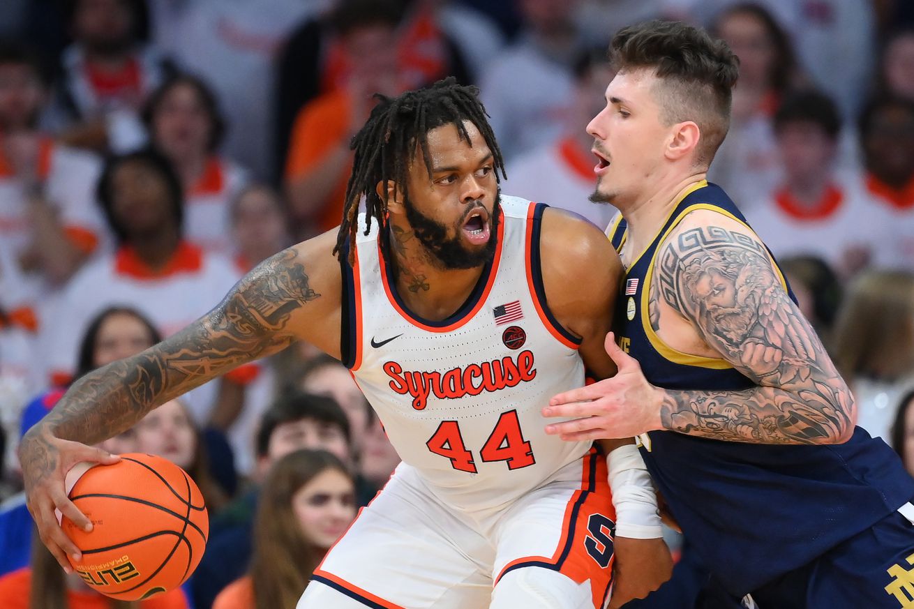 NCAA Basketball: Notre Dame at Syracuse