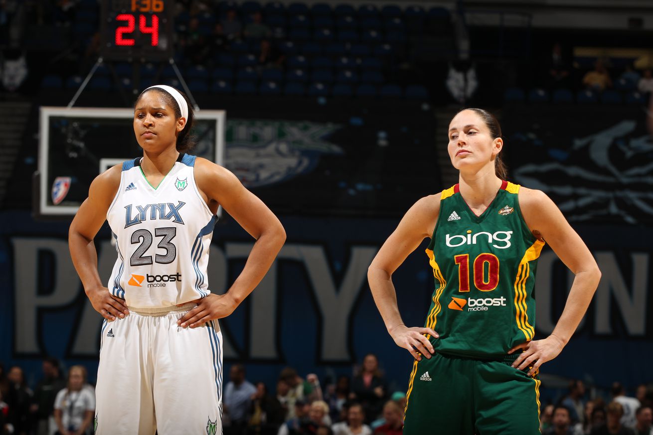 Seattle Storm v Minnesota Lynx 2012 WNBA Western Conference Semifinals Game One