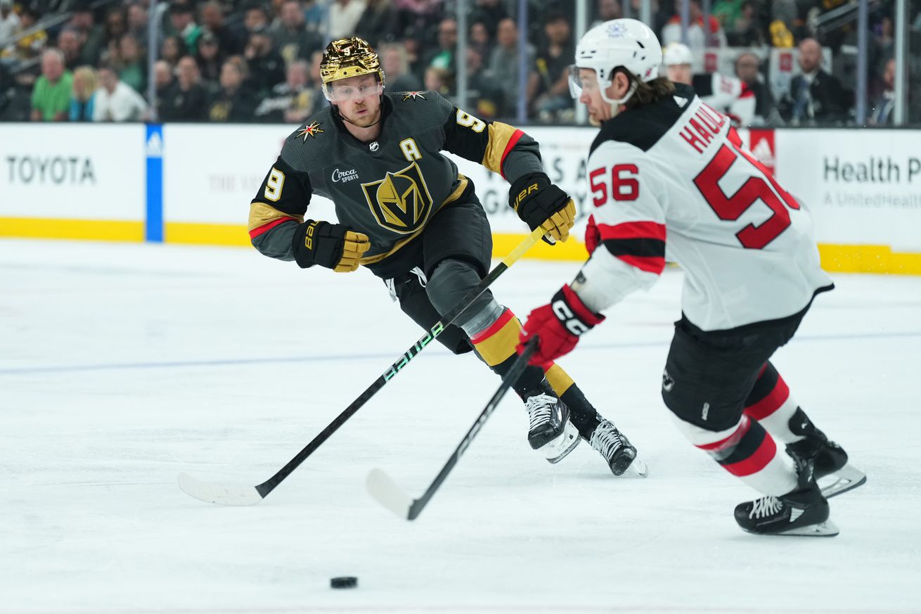 New Jersey Devils v Vegas Golden Knights