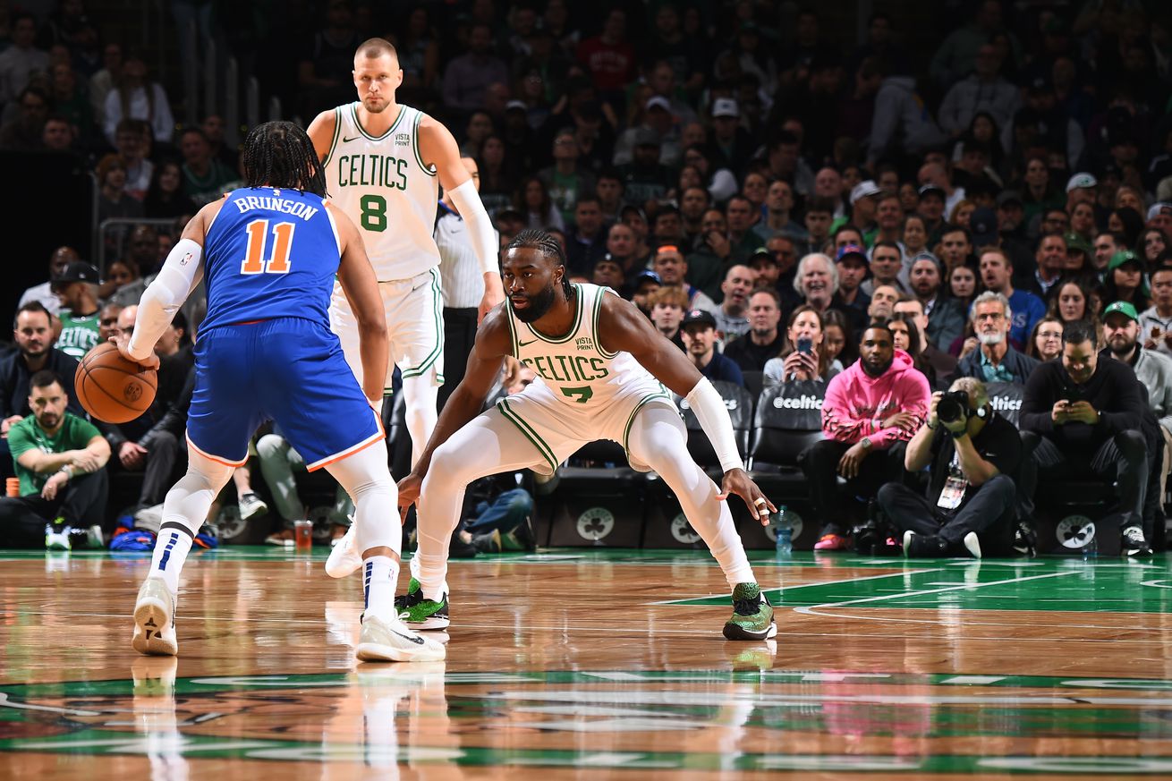 New York Knicks v Boston Celtics