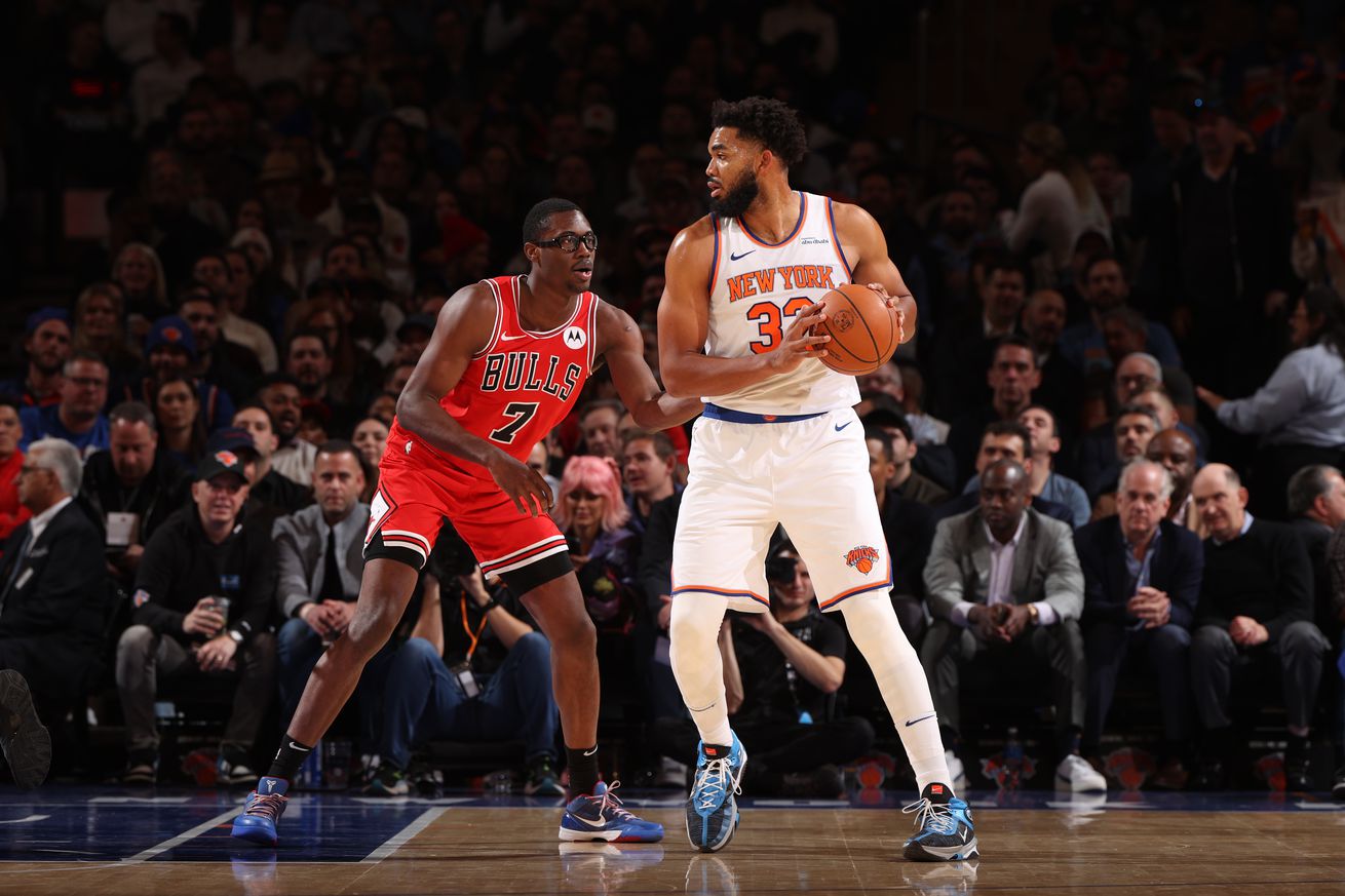 Chicago Bulls v New York Knicks