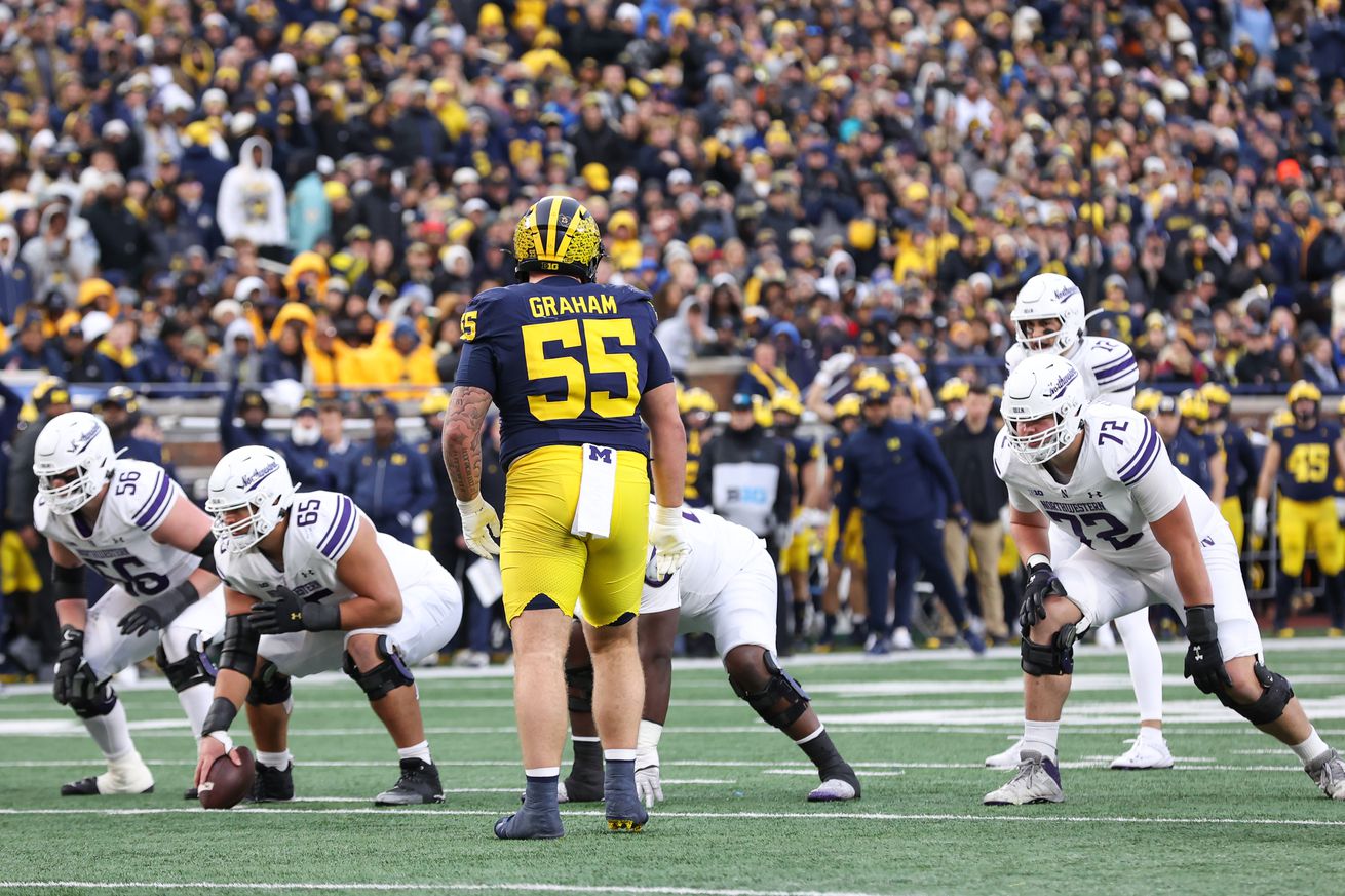 COLLEGE FOOTBALL: NOV 23 Northwestern at Michigan