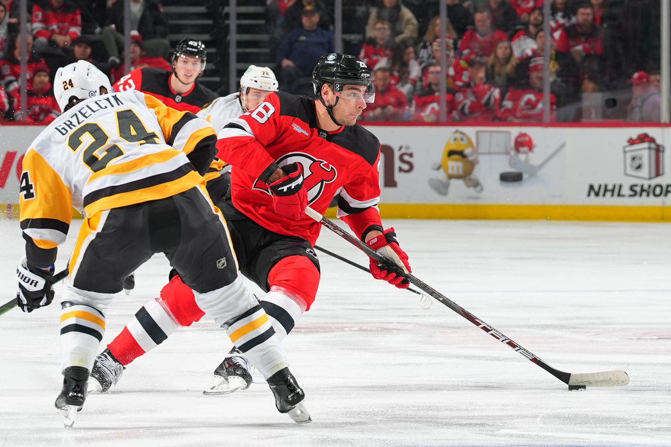 Pittsburgh Penguins v New Jersey Devils