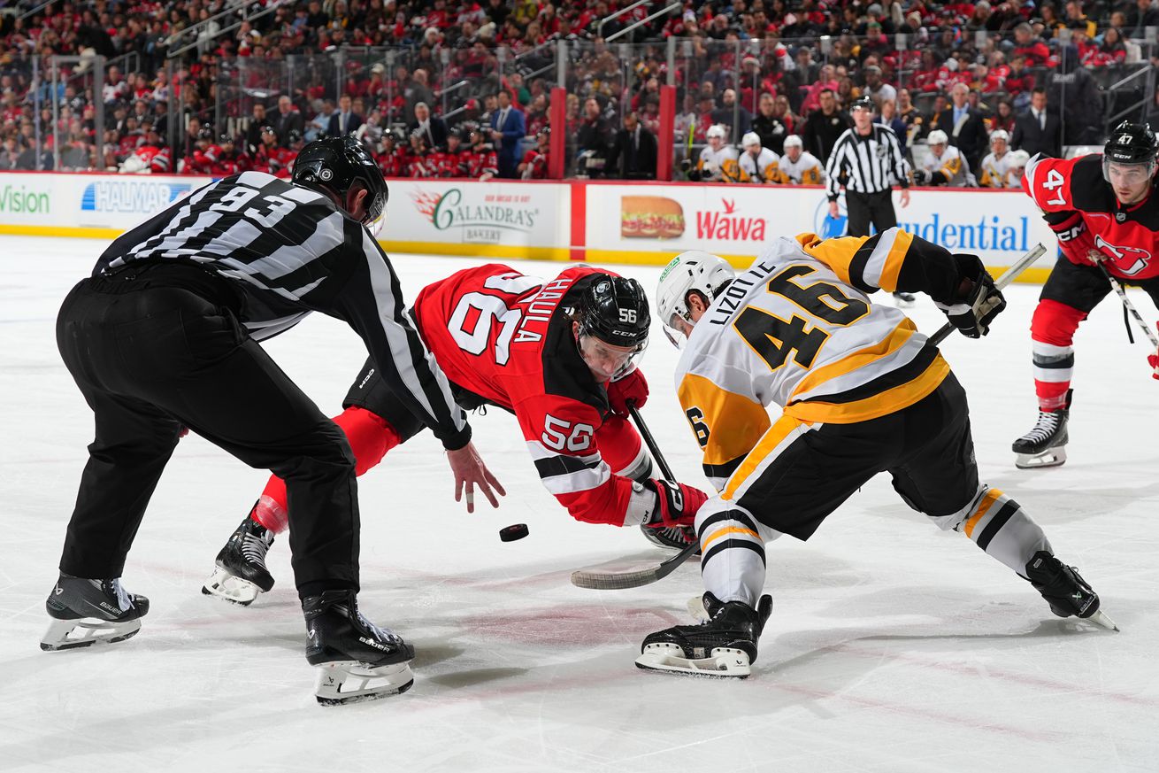 Pittsburgh Penguins v New Jersey Devils