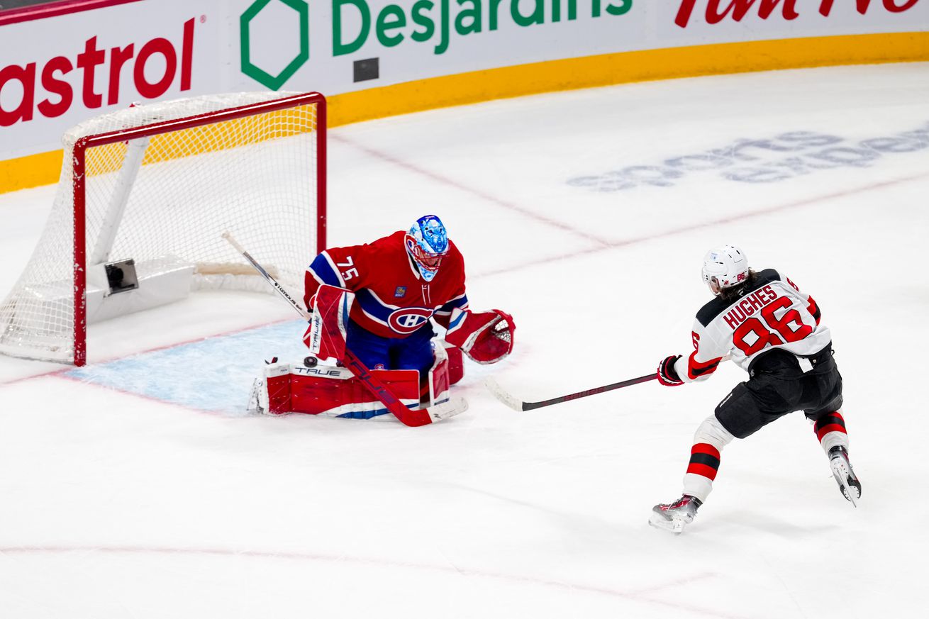 New Jersey Devils v Montreal Canadiens