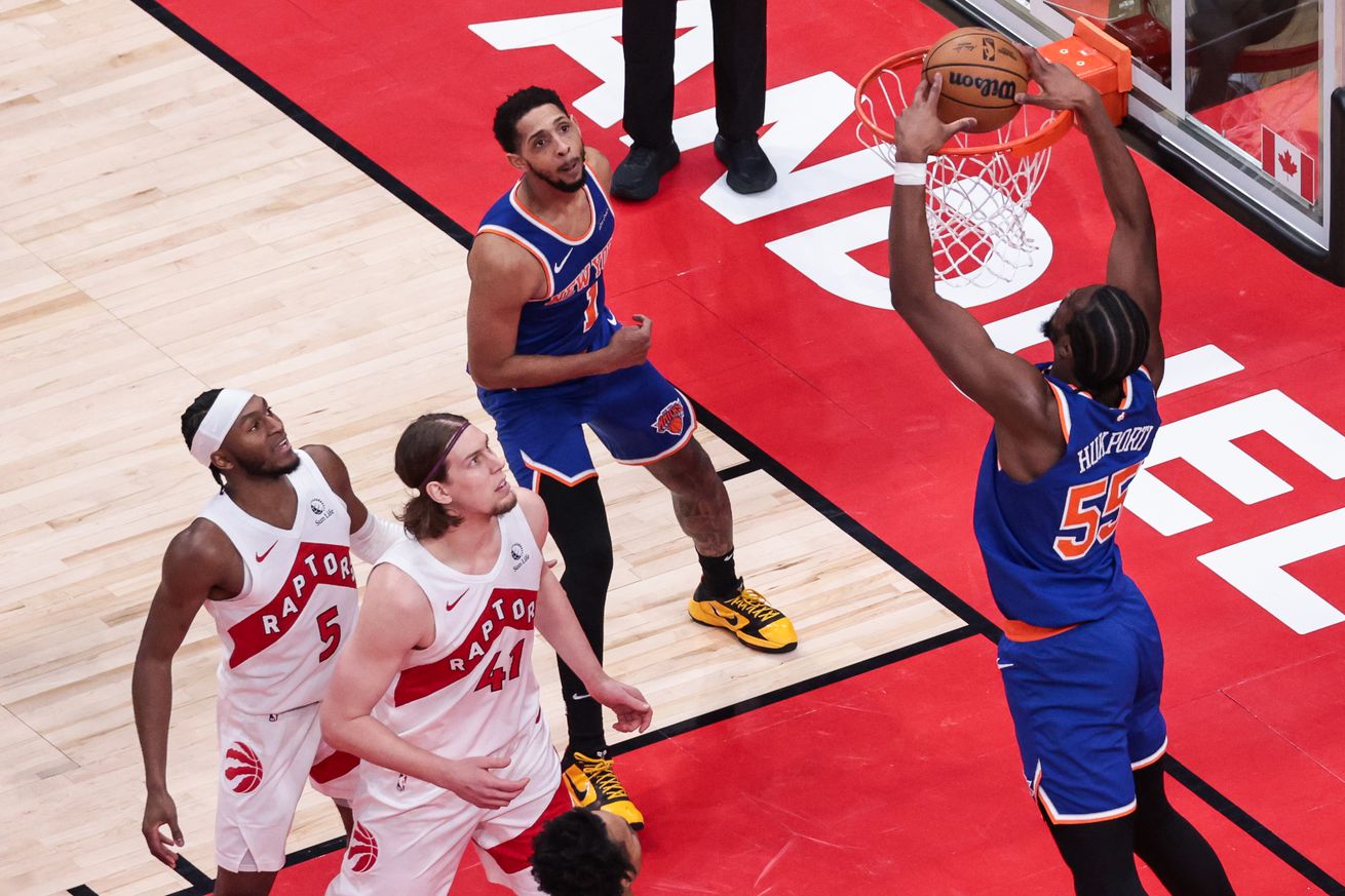 New York Knicks v Toronto Raptors - NBA