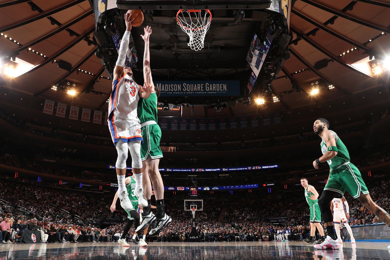 Boston Celtics v New York Knicks