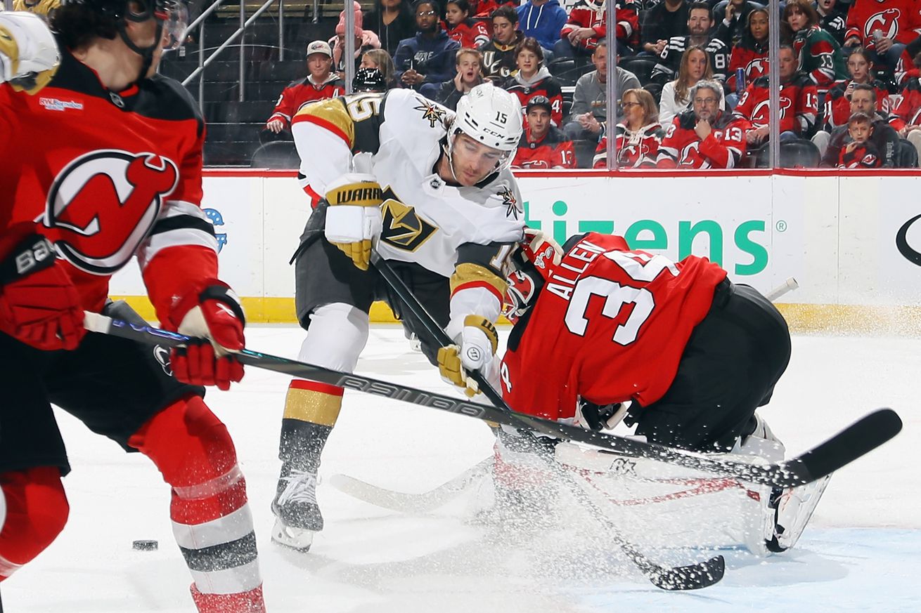 Vegas Golden Knights v New Jersey Devils