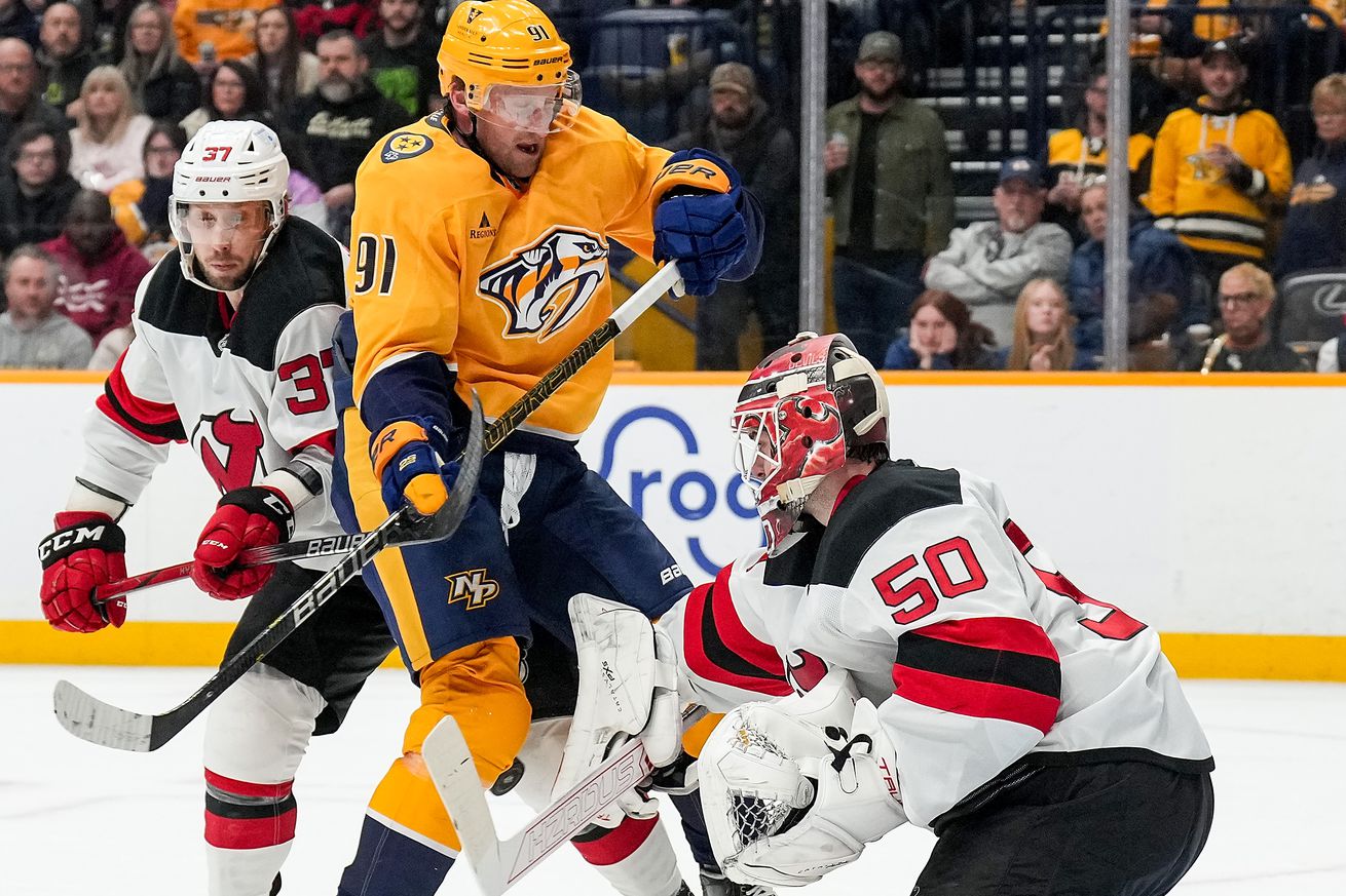 New Jersey Devils v Nashville Predators