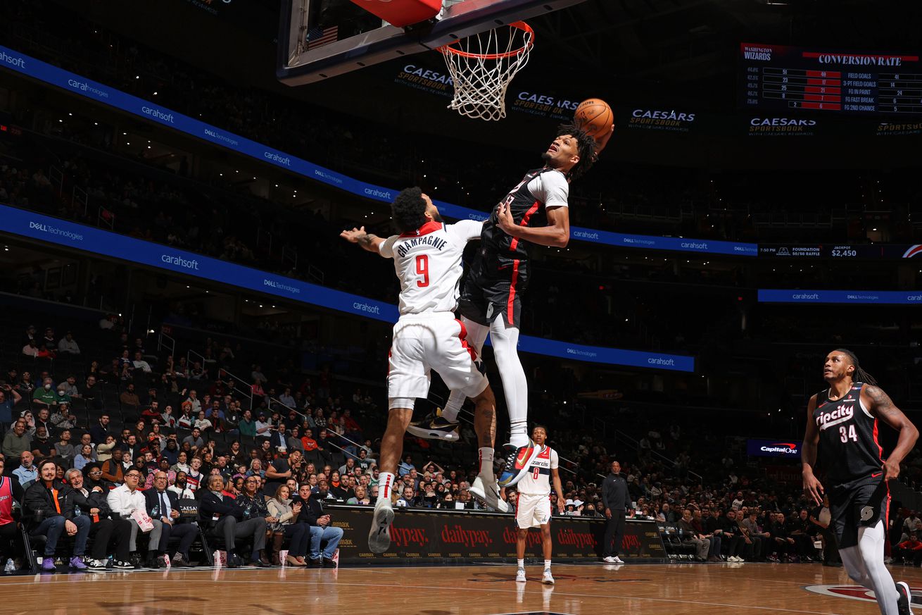 Portland Trail Blazers vs Washington Wizards