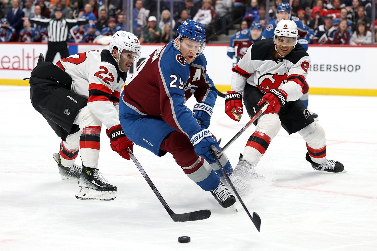 New Jersey Devils v Colorado Avalanche