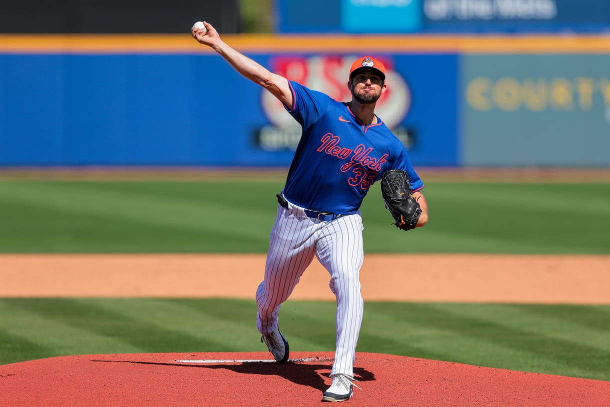 MLB: New York Mets-Workouts, clay holmes