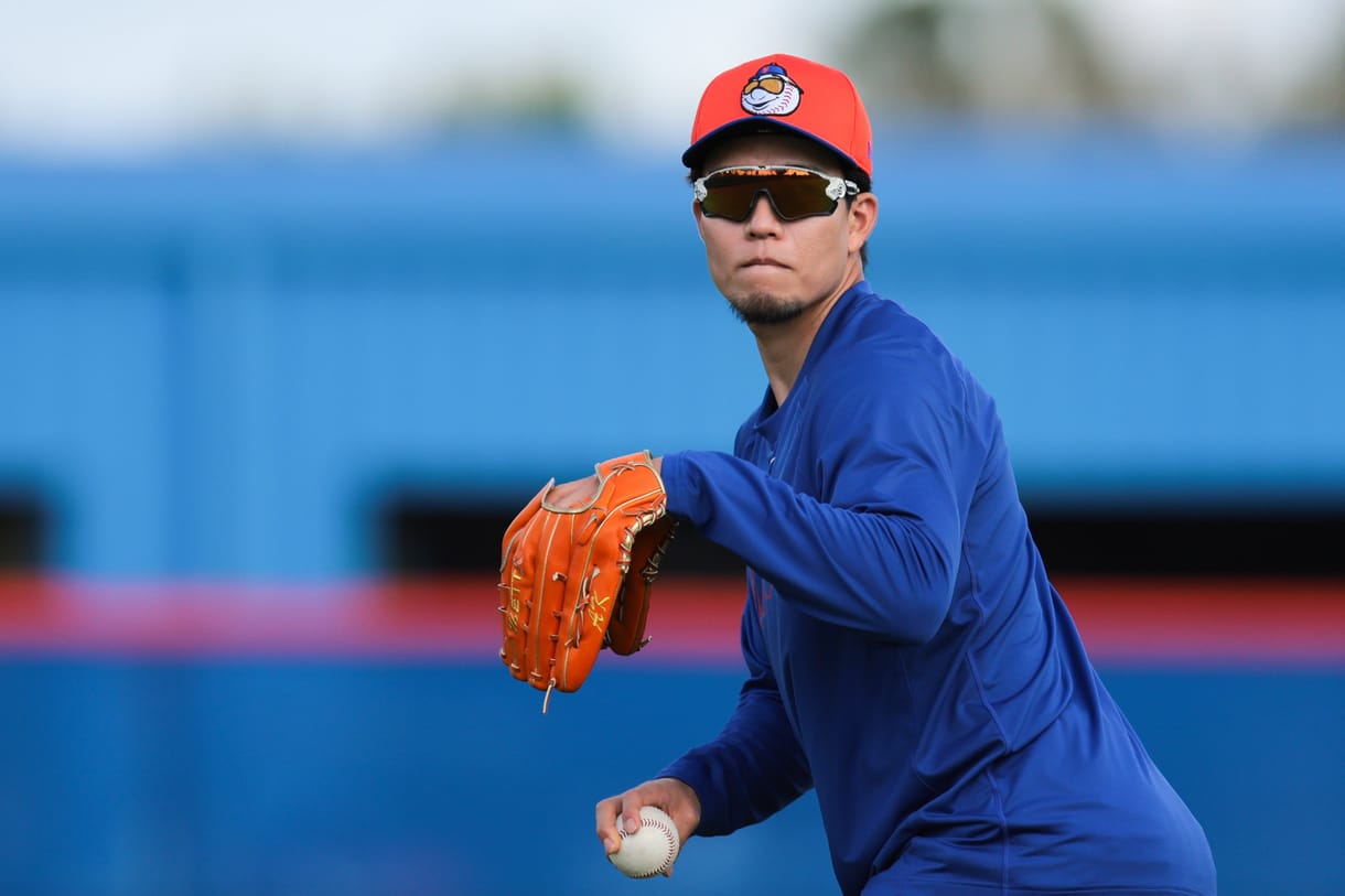 MLB: New York Mets-Workouts