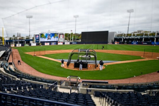 MLB: New York Yankees-Workouts