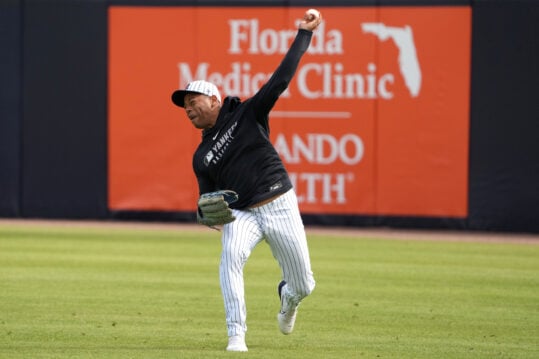 MLB: New York Yankees-Workouts