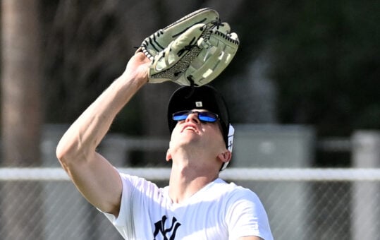 MLB: New York Yankees-Workouts, cody bellinger