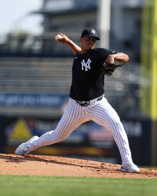 MLB: New York Yankees-Workouts, fernando cruz