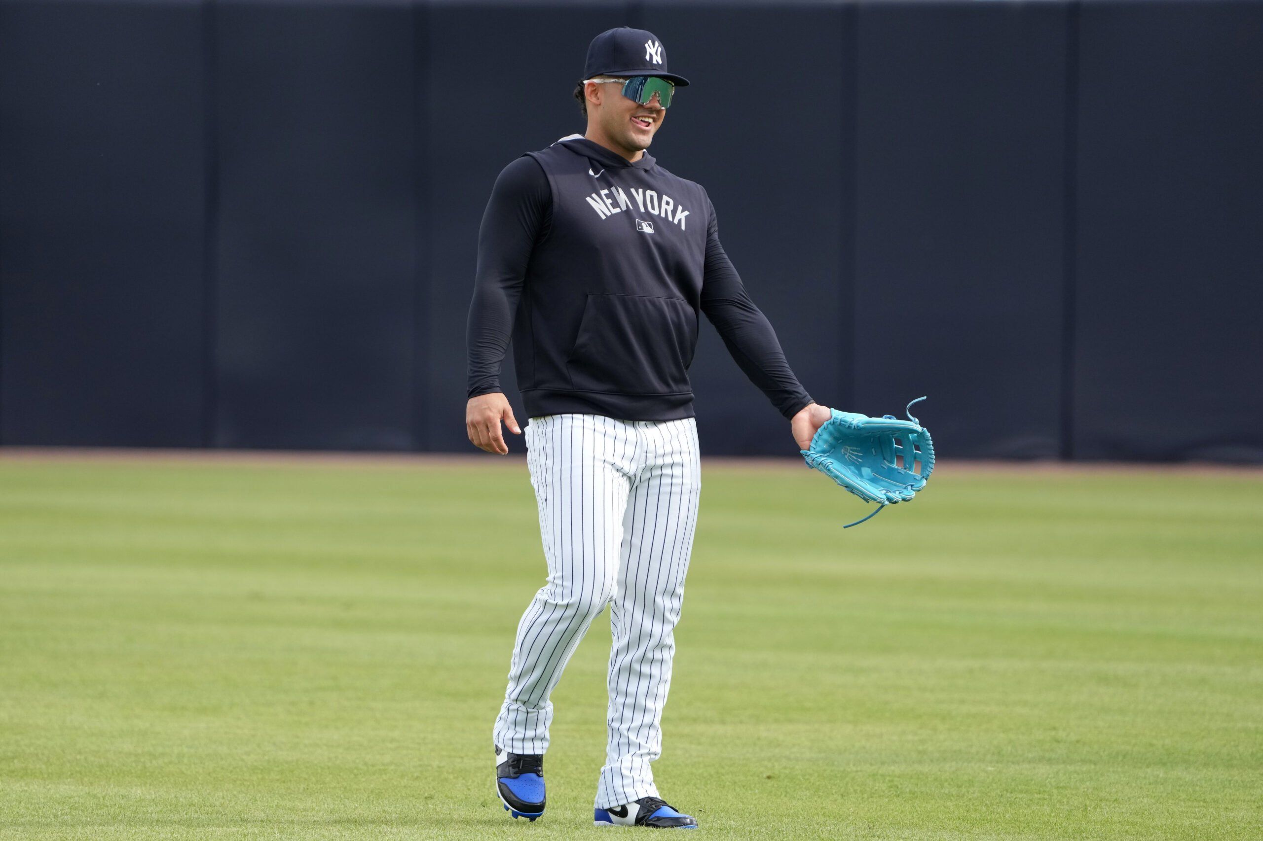 MLB: New York Yankees-Workouts, jasson dominguez