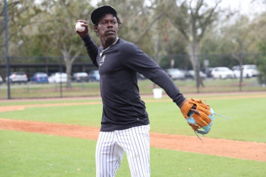 MLB: New York Yankees-Workouts, jazz chisholm