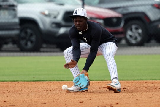 MLB: New York Yankees-Workouts, jazz chisholm