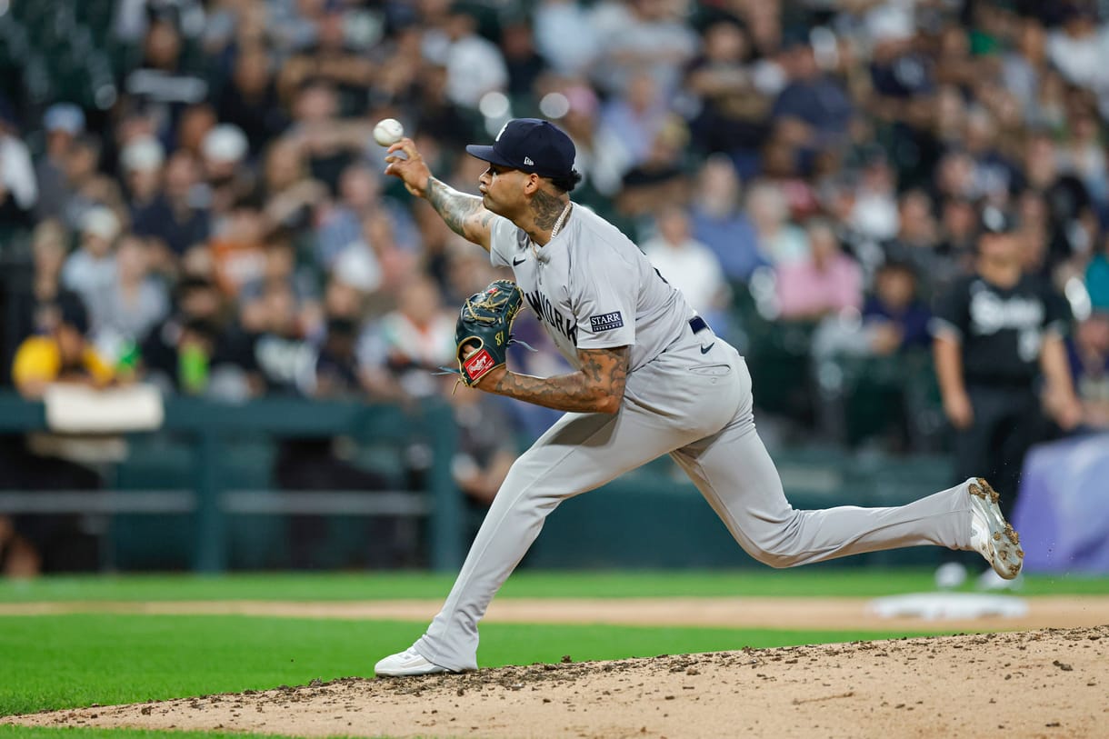 MLB: New York Yankees at Chicago White Sox, luis gil