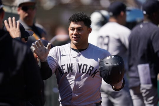 MLB: New York Yankees at Oakland Athletics, jasson dominguez