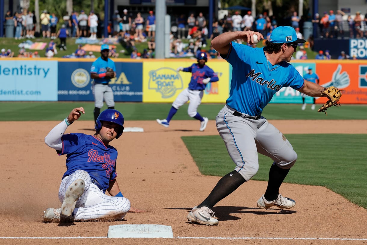 MLB: Spring Training-Miami Marlins at New York Mets