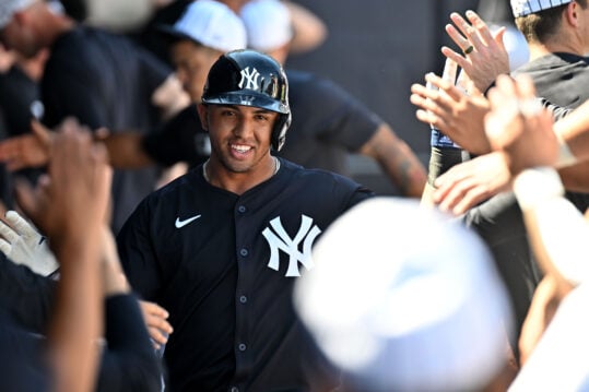 MLB: Spring Training-St. Louis Cardinals at New York Yankees, oswald peraza