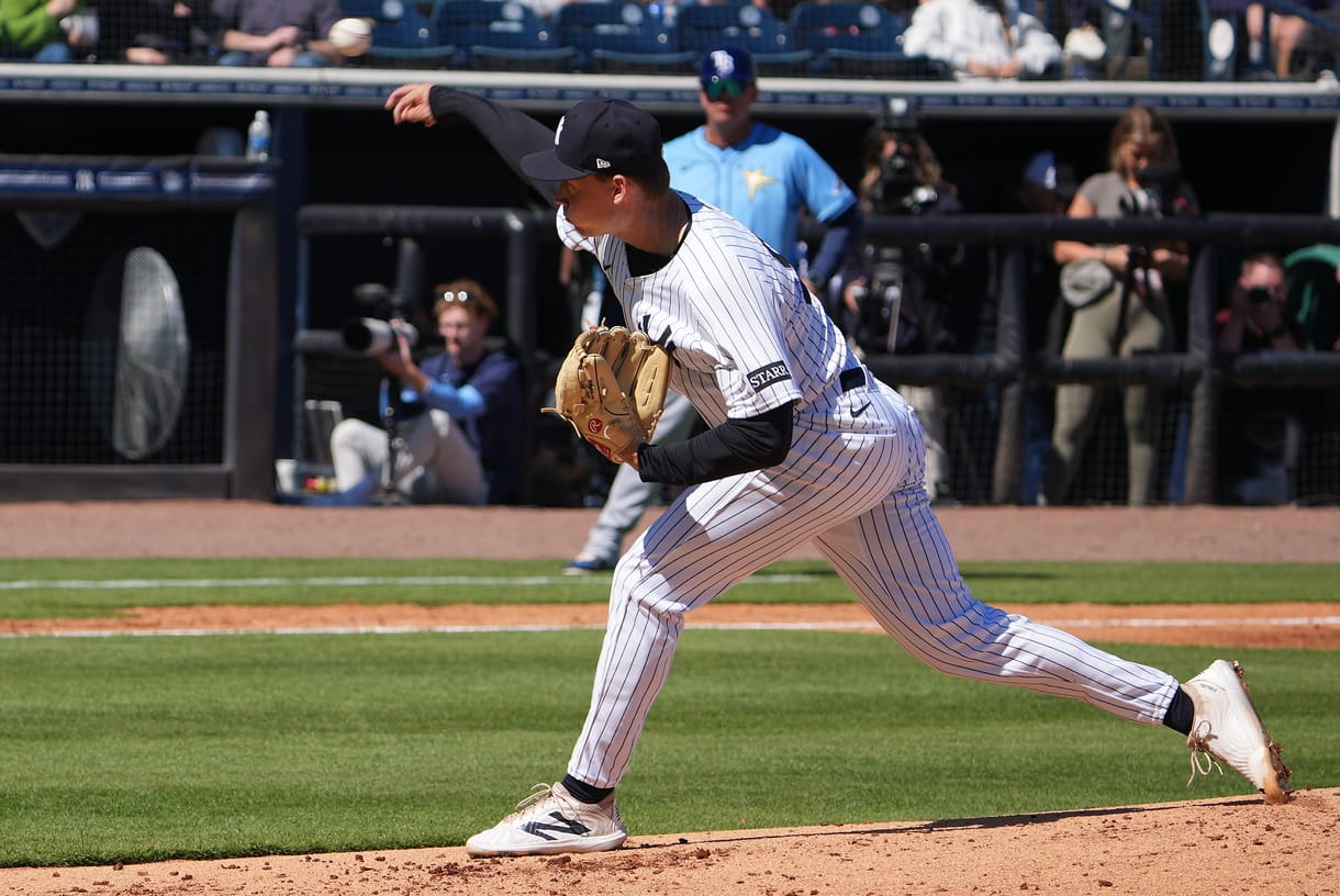 MLB: Spring Training-Tampa Bay Rays at New York Yankees