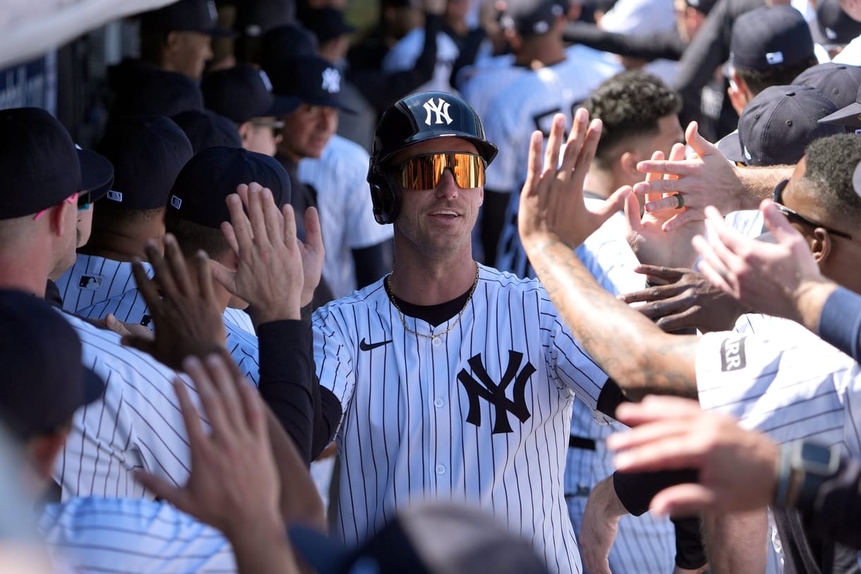 MLB: Spring Training-Tampa Bay Rays at New York Yankees, cody bellinger